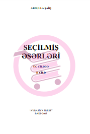 Seçilmiş Əsərləri II cild